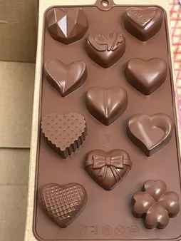 قالب شمع مدل قلب گوناگون