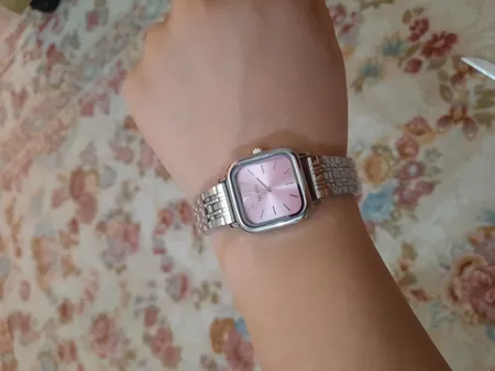 ساعت مچی عقربه ای زنانه مدل کلاسیک مینیمال بند استیل کد ۳