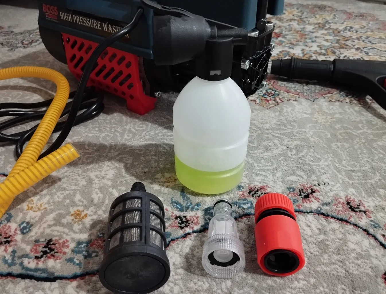 کارواش دینامی 250 بار 2500 وات باس مدل LIFE STYLE -095-2