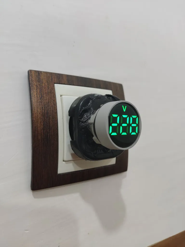 ولت متر مدل ای دی ۱۰۱ وی ام