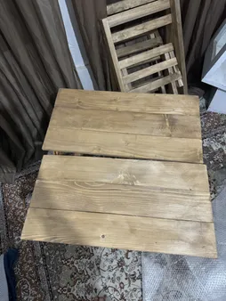 میز و صندلی ناهارخوری 2 نفره مدل تاشو