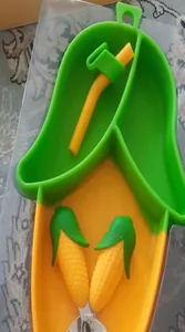 تجریه خرید ست ظرف غذا کودک 4 تکه مدل هویج کد 431518