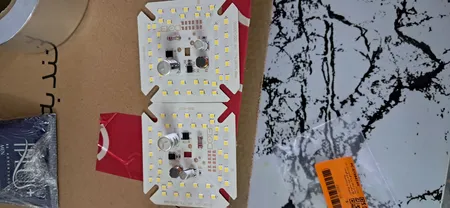 چیپ لامپ ال ای دی 40 وات مدل خازندار بسته 2 عددی