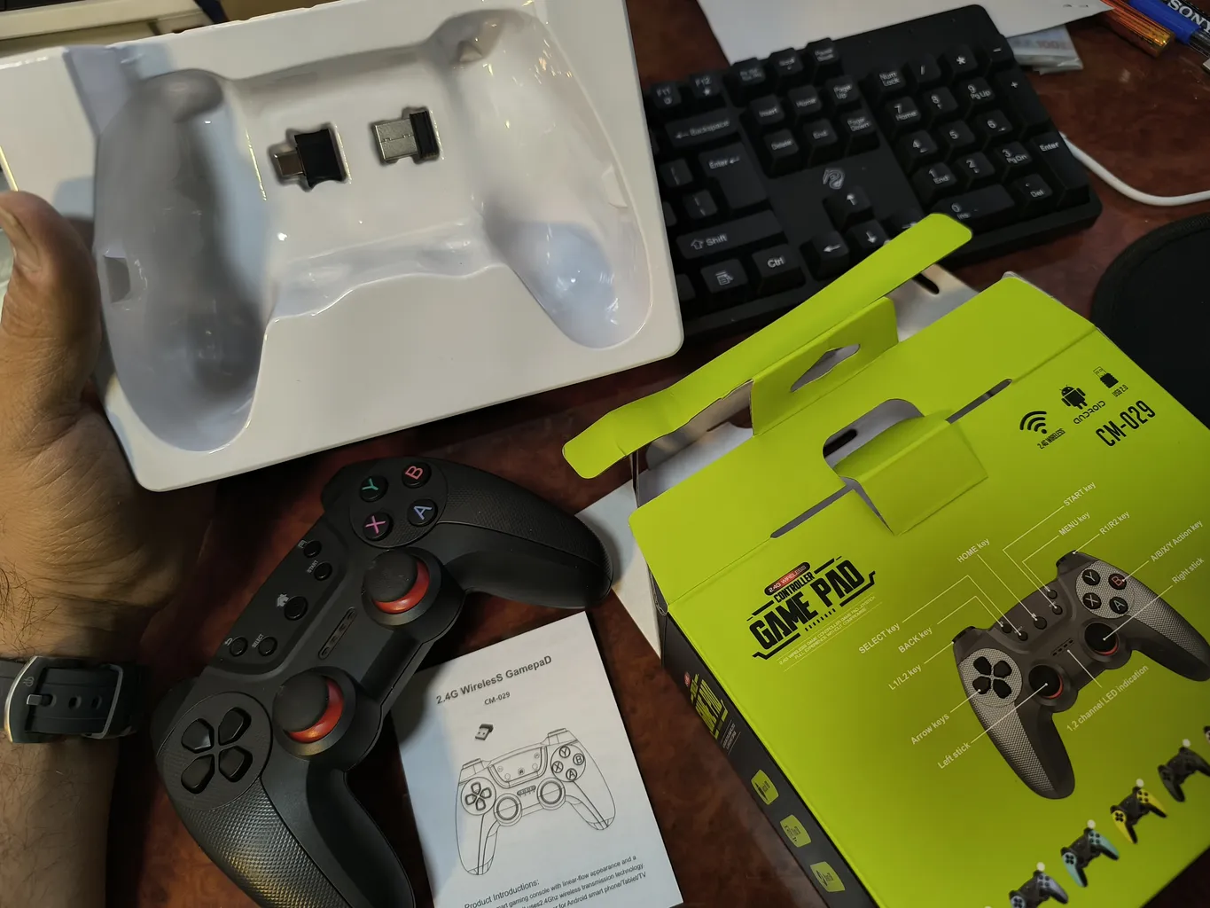 دسته بازی بی سیم آی تی لینک مدل CM 029