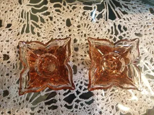 تجریه خرید جاشمعی بلور کاوه مدل Liliome بسته 2 عددی