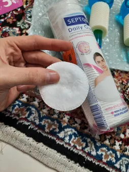 پد آرایشی دو طرفه سپتونا مدل Daily Clean بسته 70 عددی