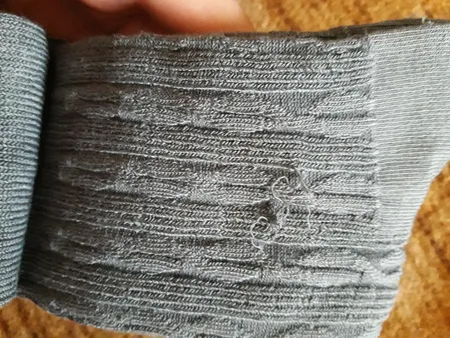 جوراب بلند زنانه ال سون طرح بافت کد PH73