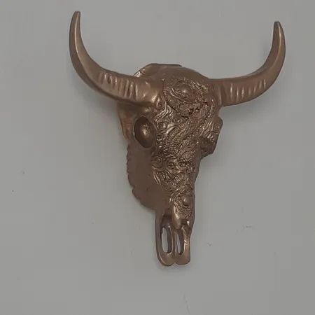 مجسمه طرح جمجمه مدل کله گاو