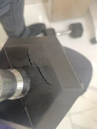 دمبل رکورد مدل 1400 وزن 10 کیلوگرم بسته 2 عددی