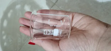 بشر آزمایشگاه مدل beaker ظرفیت 50 میلی لیتر