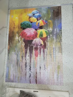 پازل 1000 تکه رونیز مدل چترهای رنگی کد 07781