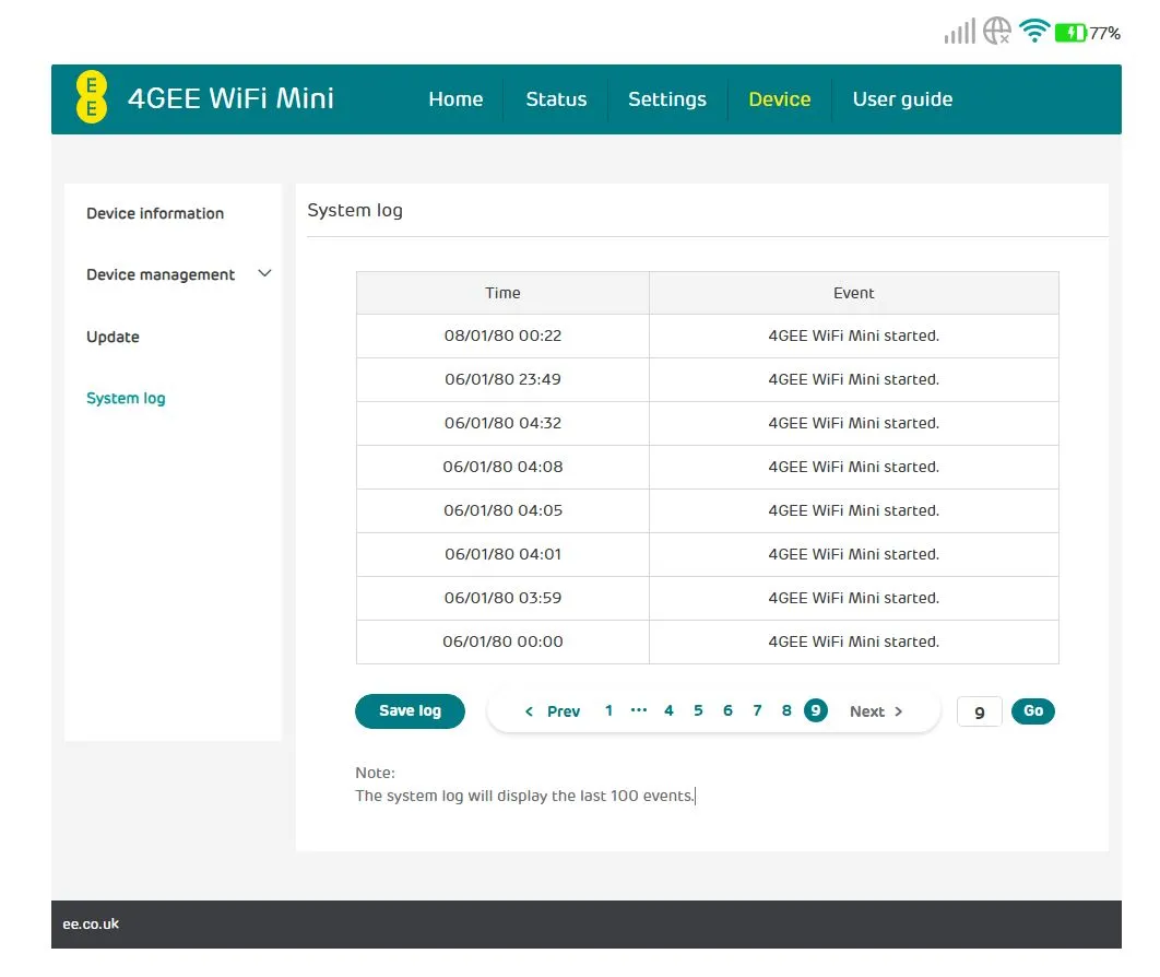 مودم 4.5G قابل حمل آلکاتل مدل EE71