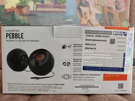 اسپیکر دسکتاپ کریتیو مدل Pebble