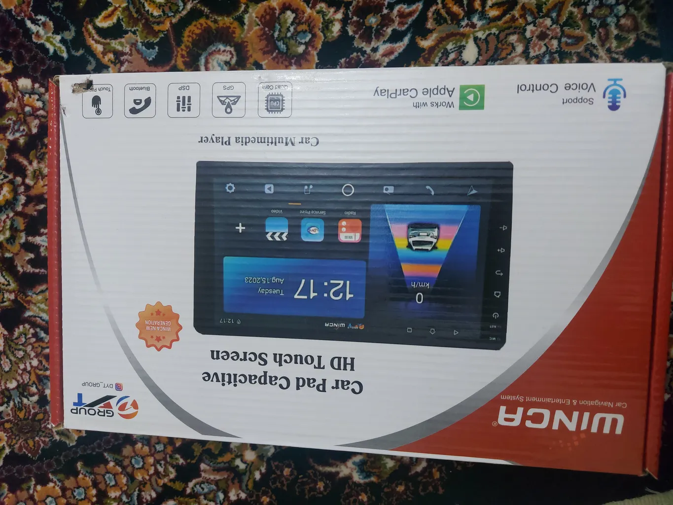 مانیتور اندروید خودرو وینکا مدل A170 Plus مناسب برای رانا پلاس