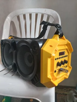 اسپیکر بلوتوثی قابل حمل کینگ استار مدل KBS345