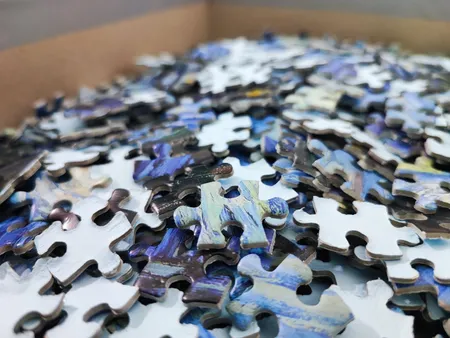 پازل 1000 تکه ریکوردی طرح شب پرستاره ونگوگ کد 340