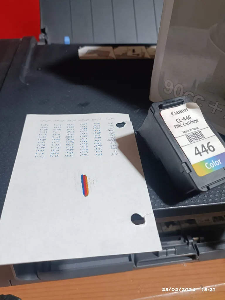 پک کارتریج کانن مدل PG-445 و CL-446