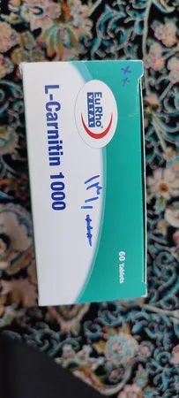 ال کارنیتین یورو ویتال- 1000 میلی گرم بسته 60 عددی