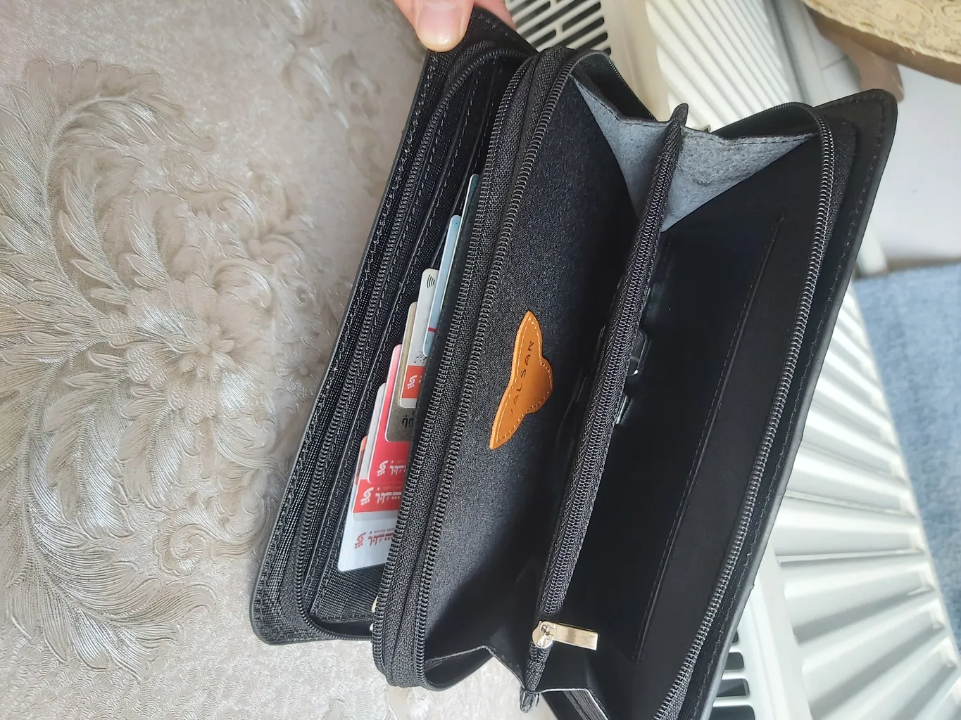 کیف دستی مردانه چرم یلسان مدل آریا کد HRM-01-017