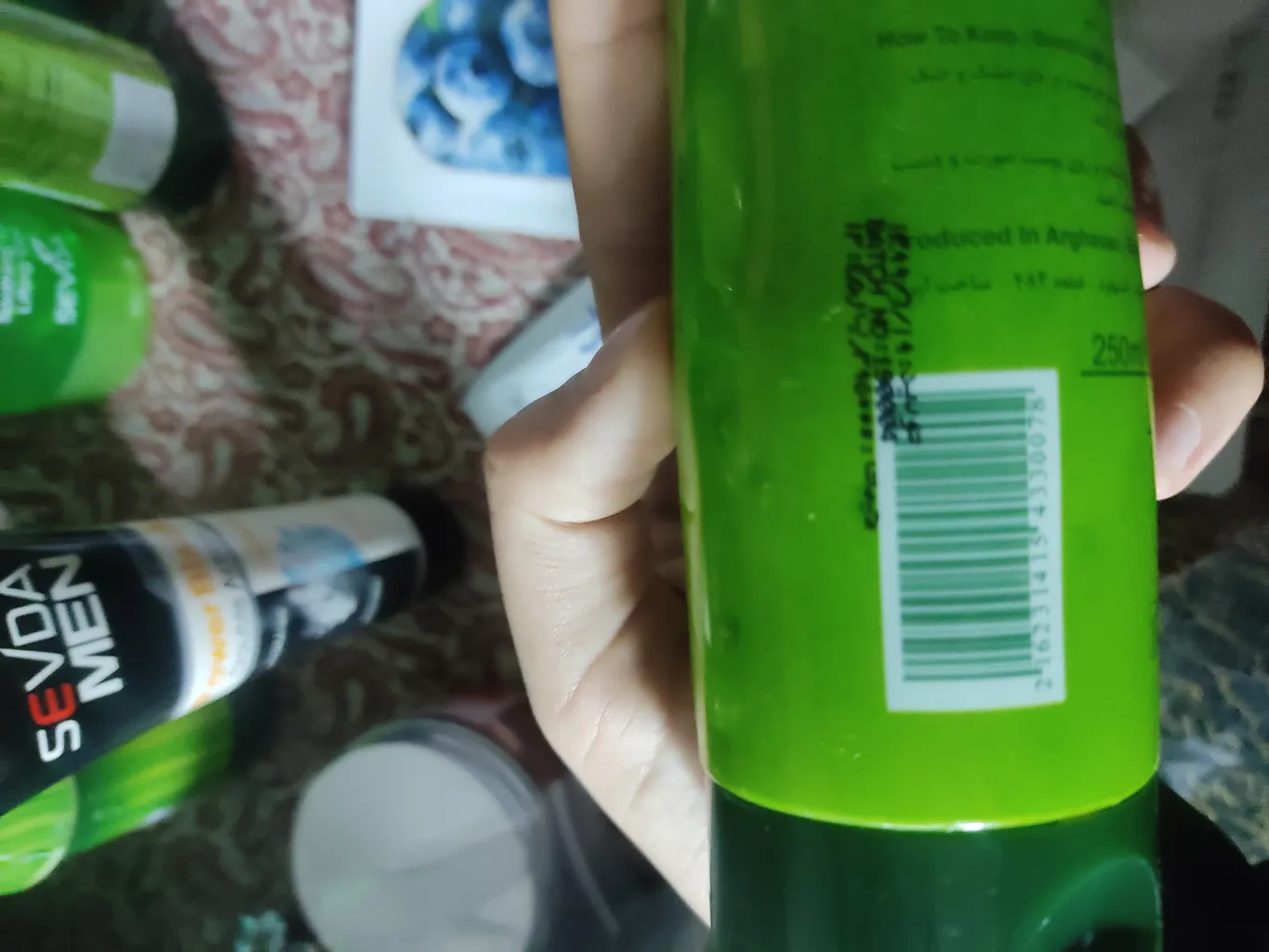 کرم آبرسان و ژل لیفتینگ آلوورا سودا 500 میلی‌لیتر