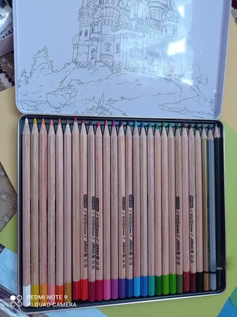 مداد رنگی 24+3 رنگ آریا مدل 3022