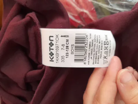 تی شرت آستین بلند پسرانه مدل 1kkb16971ok-335 رنگ زرشکی