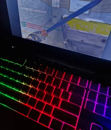 کیبورد پی های تک مدل RGB x260 Professional