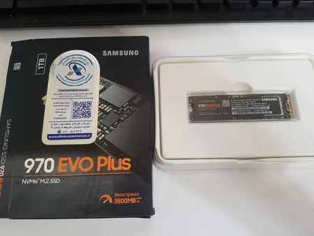 اس اس دی اینترنال PCIe Gen3 x4 سامسونگ مدل 970 EVO PLUS  ظرفیت 1 ترابایت