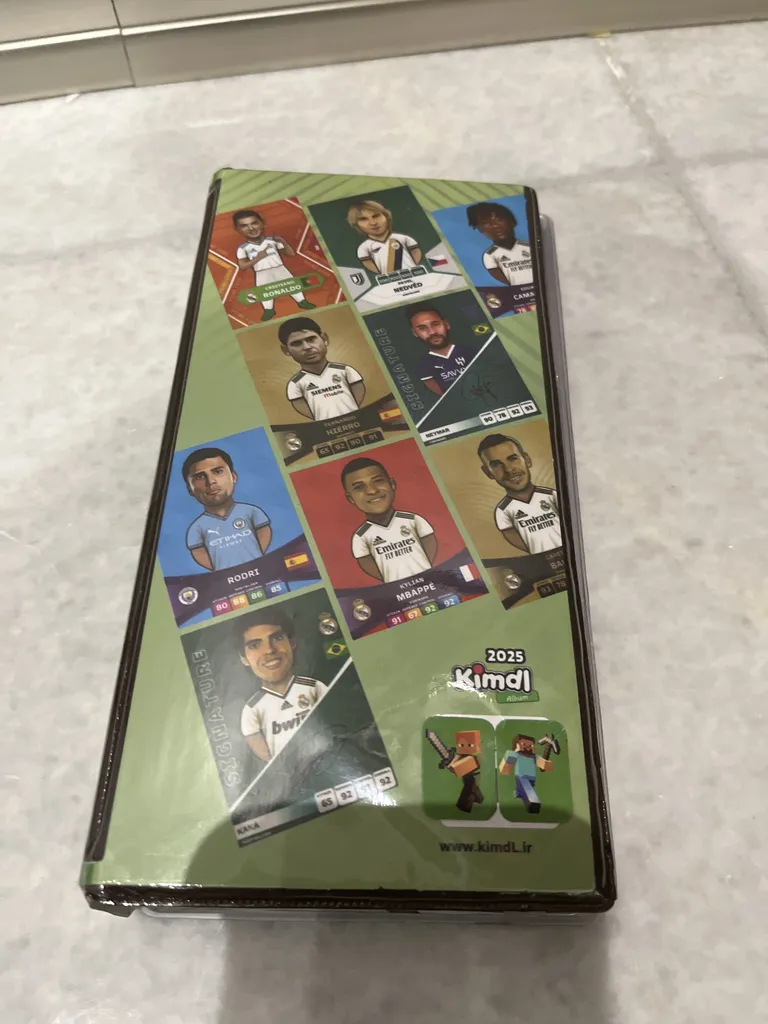اسباب بازی شانسی کیمدی مدل آلبوم کارت فوتبال مسی 2025