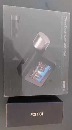 دوربین فیلم برداری خودرو سوِنتی مِی مدل 70mai Dual Dash Cam A510s + RearCam (RC11) به همراه دوربین عقب