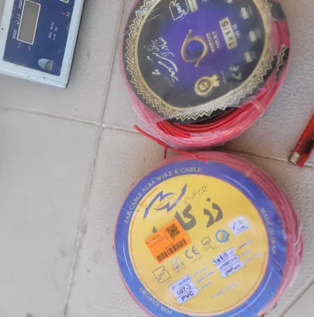 سیم برق افشان 1 در 1.5 زر کابل آلبا مدل َZ1-1.5 R