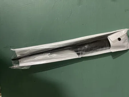 شانه مو مدل دم باریک فلزی