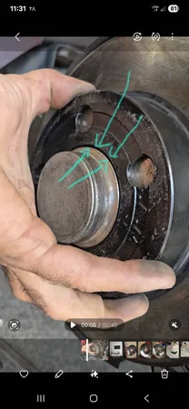 دیسک ترمز چرخ عقب کاردینال کد R300 مناسب برلیانس سری 300