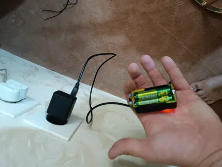 ماژول شارژ باتری لیتیومی مدل TP-4056TYPEC بسته 2 عددی