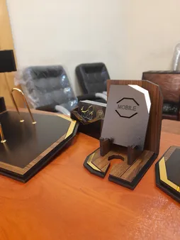 ست لوازم اداری رومیزی مدل آونگ دکو A707 مجموعه 10 عددی