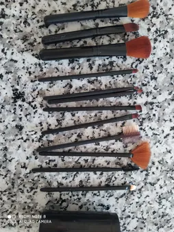 ست برس آرایشی مدل 01 بسته 12 عددی