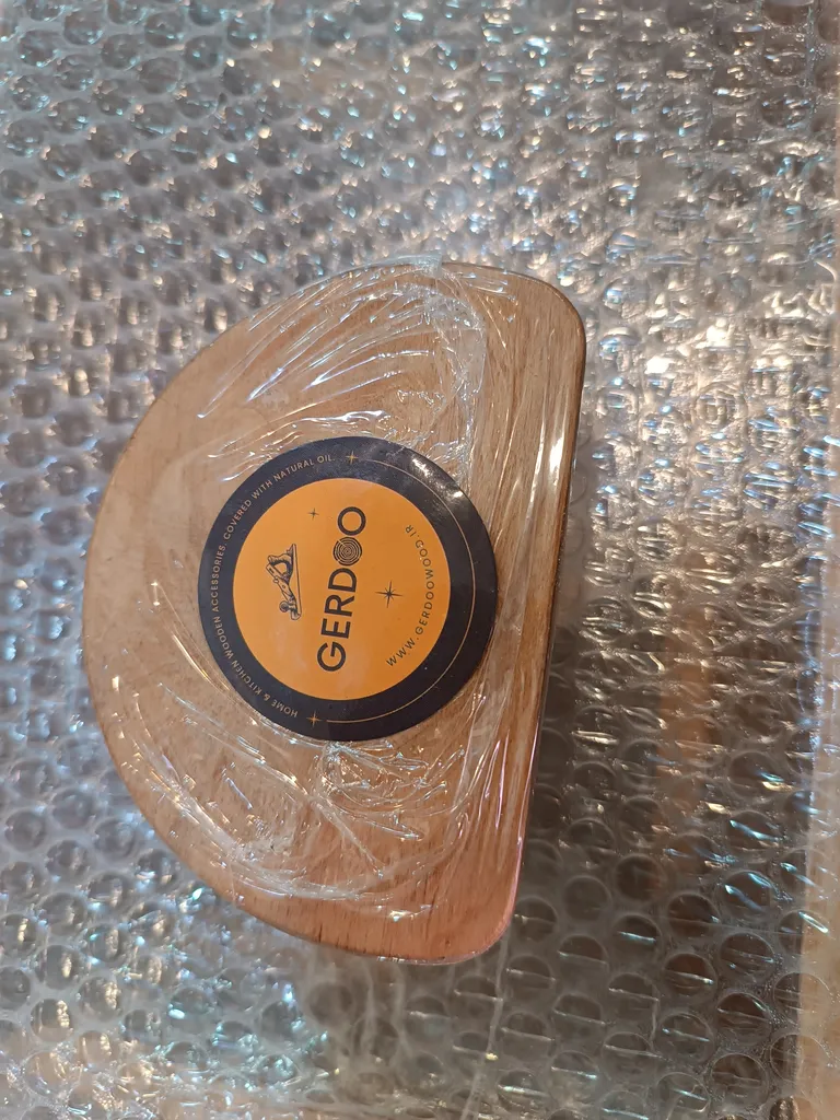 جا دستمالی گردو مدل چوبی JD05