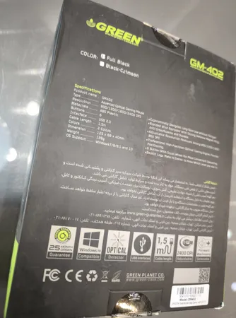 ماوس مخصوص بازی گرین مدل GM402