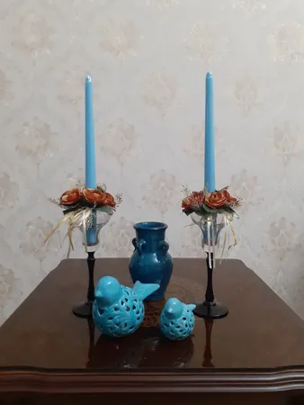 شمع مدل هفت پیکر کد 7PS-6 بسته شش عددی