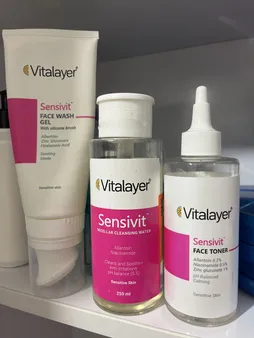 تونر صورت ویتالیر مدل سنسی ویت حجم 200 میلی لیتر