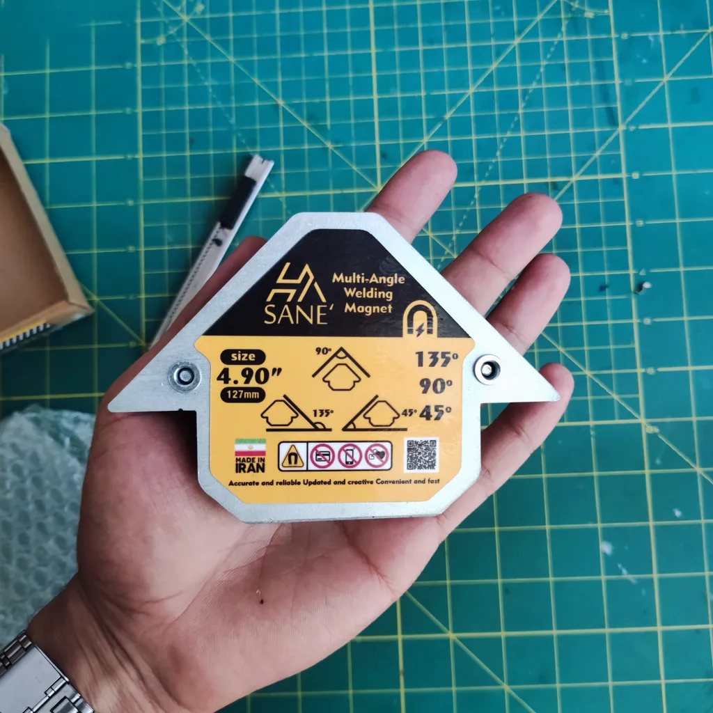 گونیا جوشکاری صانع مدل سه ضلعی کد 4/90