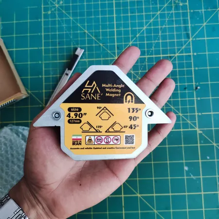 گونیا جوشکاری صانع مدل سه ضلعی کد 4/90