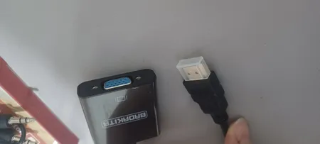 مبدل HDMI به VGA مدل ST با کابل صدا