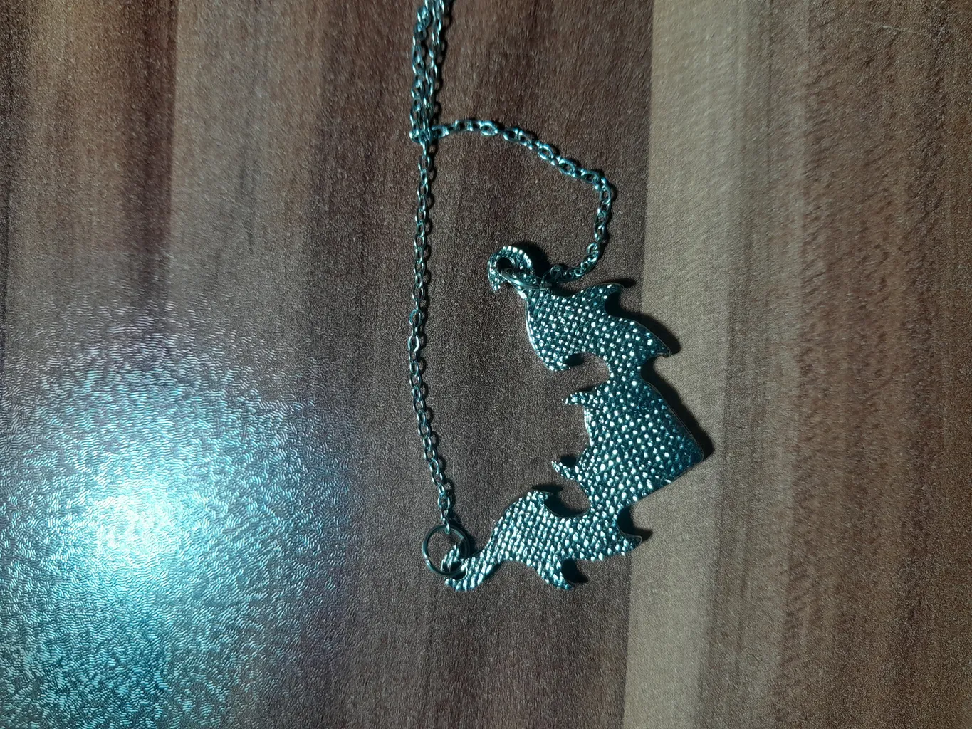 گردنبند مدل قلب بال دار خاص کد 219746