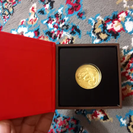 شمش طلای 24 عیار نقش برجسته طرح مادر