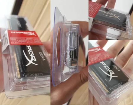 رم کامپیوتر کینگستون مدل HyperX Fury DDR4 2400MHz CL15 ظرفیت 4 گیگابایت