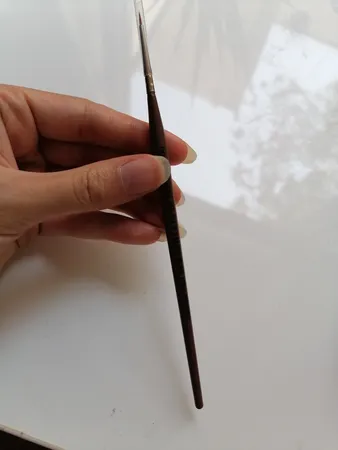 قلم مو گرد خرم شماره 0000 کد 555