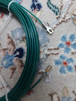 فنر سیم کشی برق کد G/20 به طول 20 متر