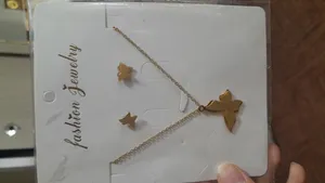 تجریه خرید نیم ست زنانه طرح پروانه کد AS031