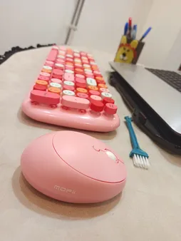 کیبورد و ماوس بی سیم مافی مدل CANDY XR، سوییچ ممبران ، Full Size